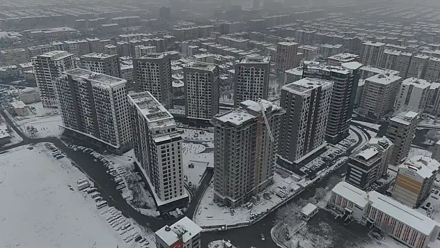 Kayseri beyaza büründü