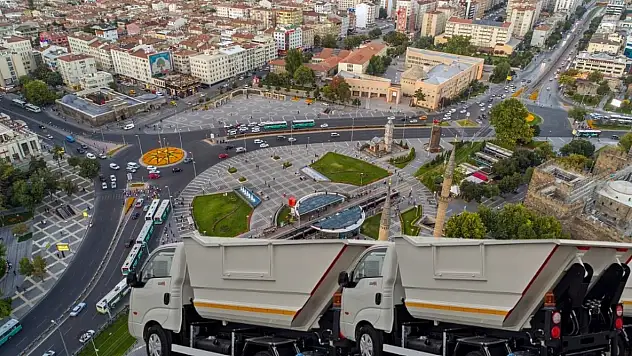 Kayseri'ye mini araçlar geliyor
