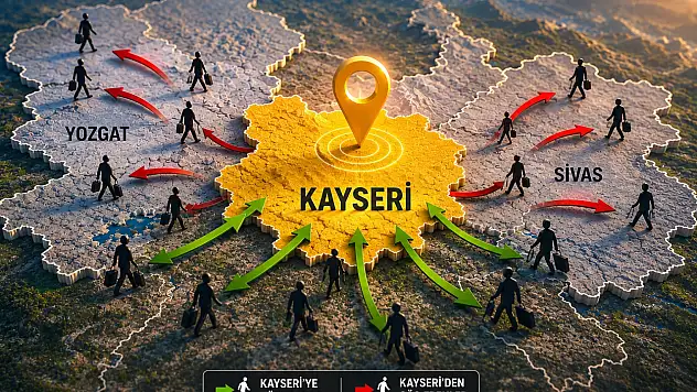 Kayseri'ye neden taşınıyorlar? TÜİK verileri dikkat çekti