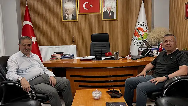 Kayseri'ye yıllar sonra geldi! Buluşma dikkat çekti