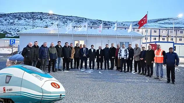 Kayseri Yerköy YHT hattına kritik ziyaret! Büyükkılıç'tan heyecanlandıran açıklama