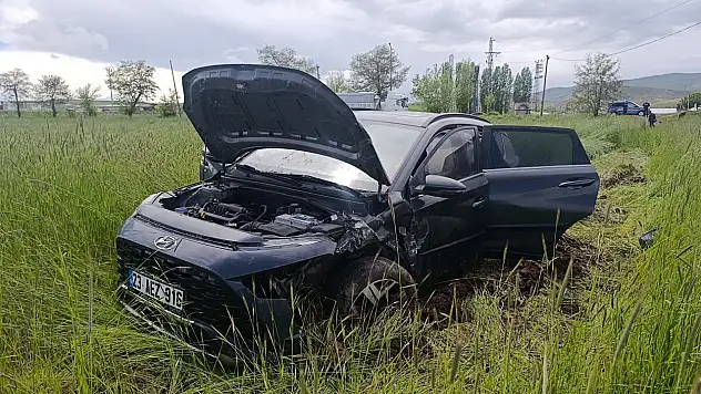 Kayseri yolunda yürekleri ağza getiren kaza!