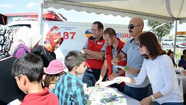 Kayserigaz Bilim Şenliği'ne katıldı
