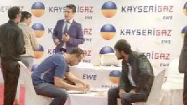KAYSERİGAZ KAYİF'DE GENÇLERLE BULUŞTU