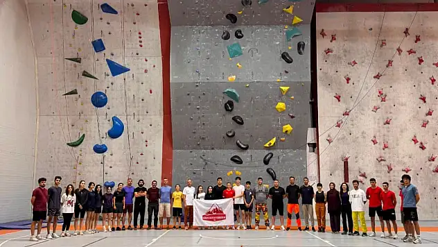 Kayserili 29 sporcu spor tırmanışta ileri seviye eğitim hakkı kazandı