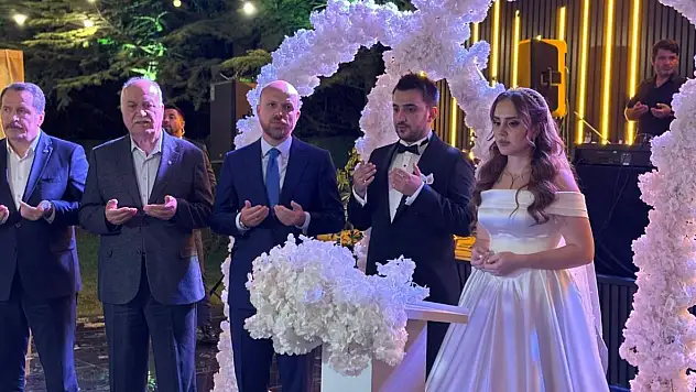 Kayserili Başkan Ankara'daki görkemli düğünde! Bilal Erdoğan'da katıldı
