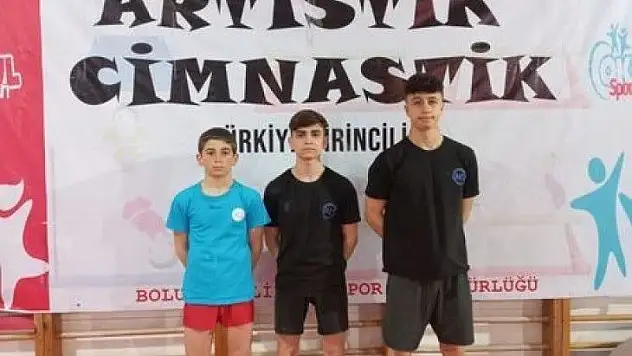 Kayserili cimnastikçi Türkiye Şampiyonu oldu