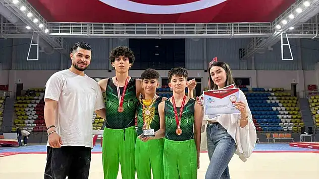 Kayserili sporcular Türkiye üçüncüsü oldu