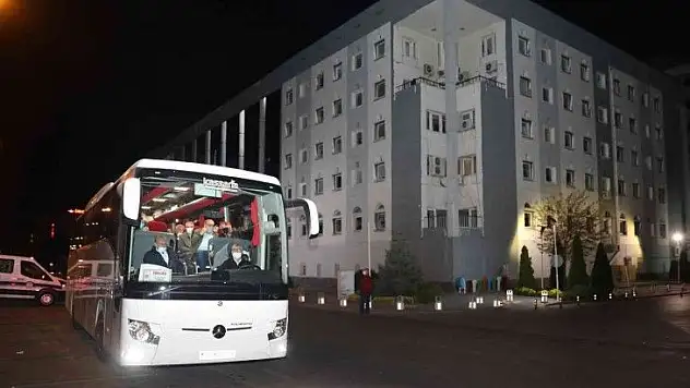 Gaziler Şanlıurfa'ya gitti