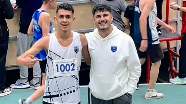 Kayserili genç sporcu Bursa'da rüzgar gibi esti! Türkiye Şampiyonu oldu