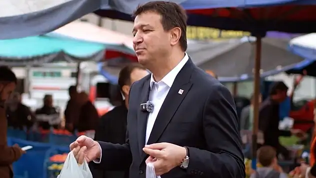 Kayserili Genel Başkan 200 TL ile pazardan alışveriş yaptı!