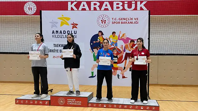 Kayserili iki sporcu Türkiye Şampiyonası'na damga vurdu!