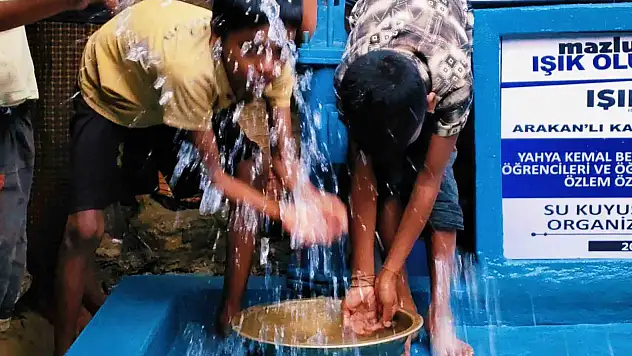 Kayserili 90 öğrencinin iyiliği Arakan'a ulaştı