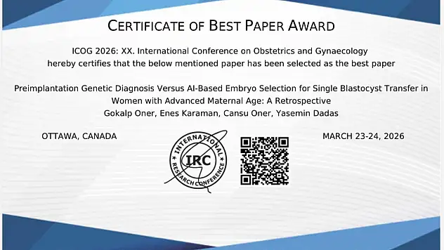 Kayserili Profesöre 'En iyi çalışma' ödülü! Şehre ödül geliyor