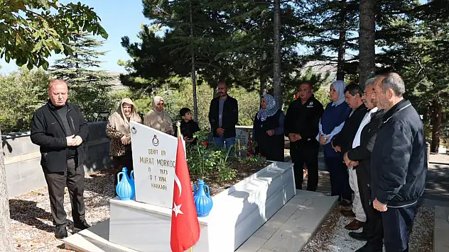 Kayserili şehitler dualarla anıldı