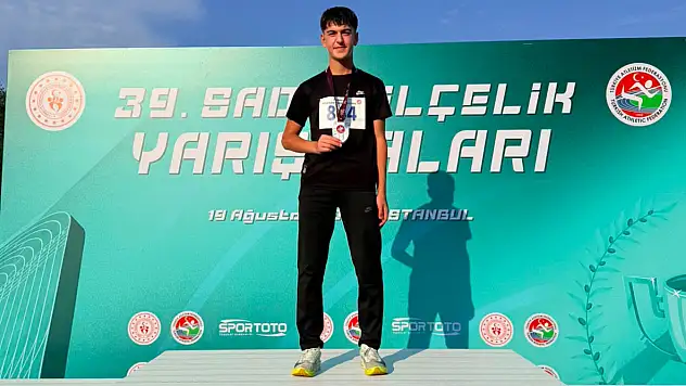 Kayserili sporcu başardı!