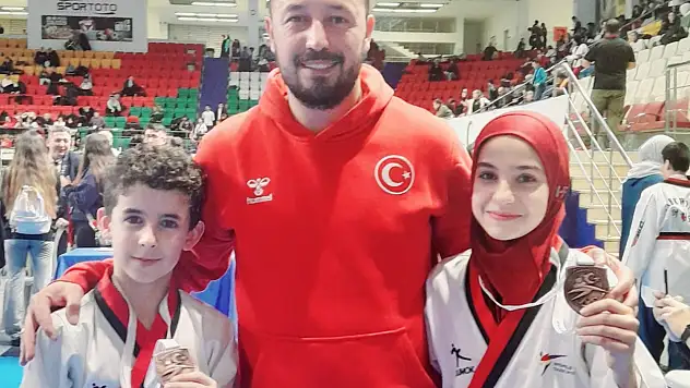 Kayserili sporcular 2 madalya ile ayrıldı!