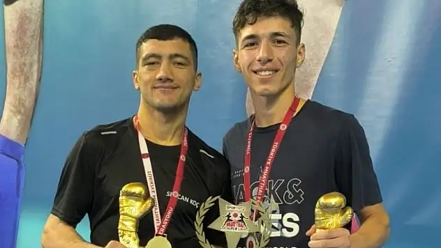 Kayserili sporcular Antalya'ya damga vurdu