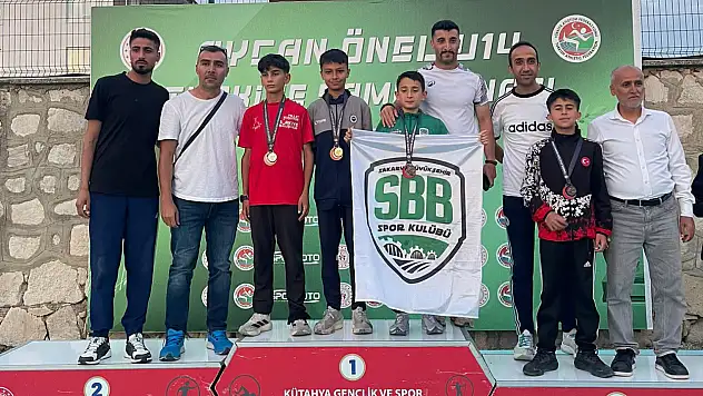 Kayserili sporcular şampiyonaya damgasını vurdu