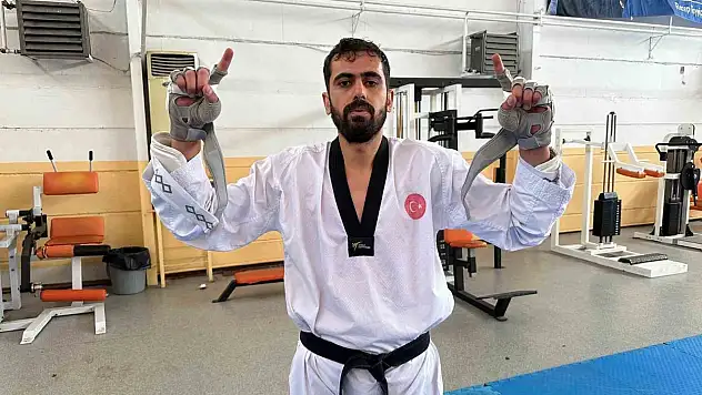 Kayserili taekwondocu olimpiyat heyecanı yaşıyor