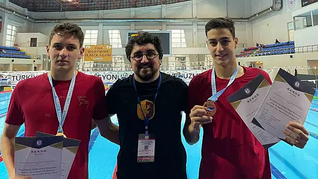 Kayserili sporcular rekor kırdılar...