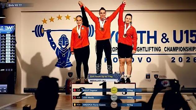 Kayserili Yağmur Bulut Avrupa'da tarih yazdı: 3 madalyayla döndü