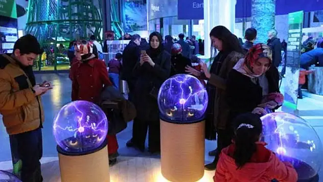 Bilim Merkezi'ne yoğun ilgi