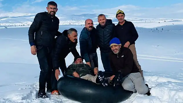 Kayserililer kayağa yeni soluk getirdi! Sosyal medyada gündem oldu