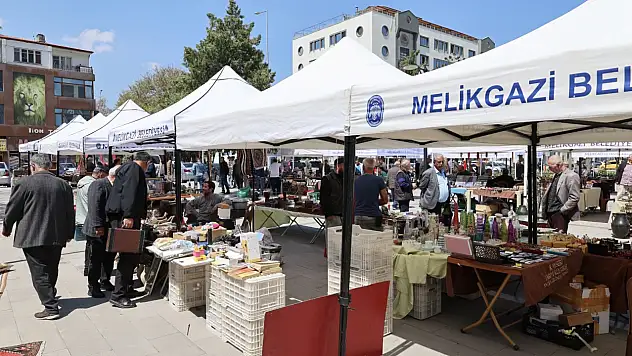 Kayserililer o pazara akın etti!