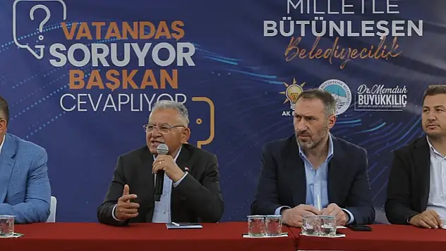 Kayserililer sordu, Başkan Büyükkılıç cevapladı
