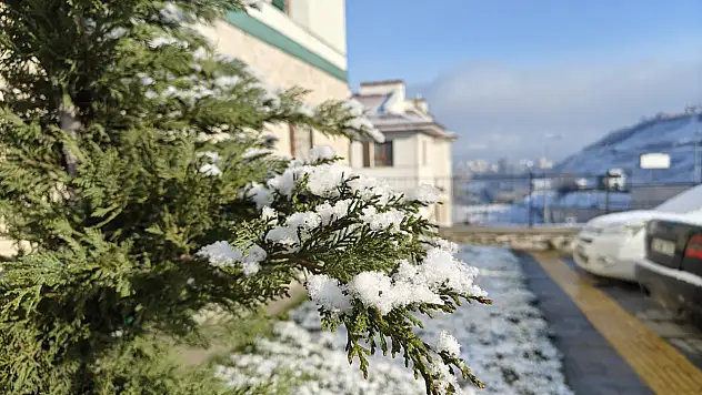 Kayserililer sürpriz bir güne uyandı