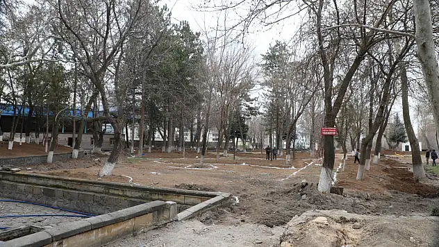 Kayserililer yaz aylarında akın edecek! İşte tarihi parkta son durum