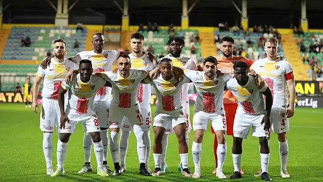 Kayserispor 2 puan topladı