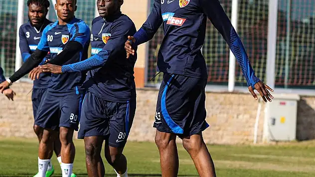 Kayserispor Gaziantep'e gitti