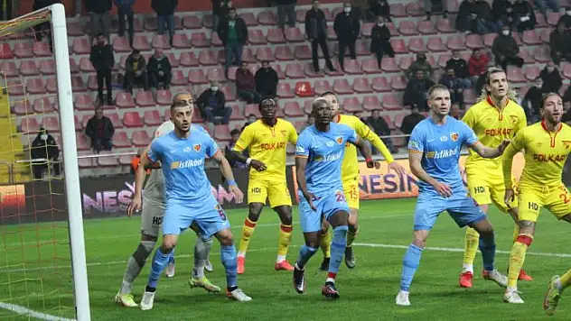 Kayserispor 3 haftada 5 puan topladı