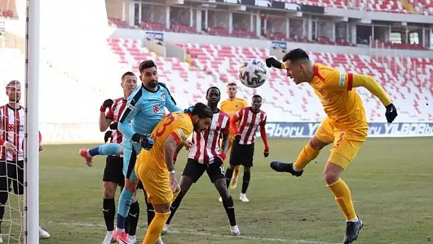 Kayserispor 4 maç sonra kaybetti