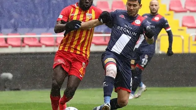 Kayserispor 5 maçtır kazanamıyor