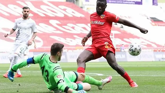 Kayserispor galibiyete hasret kaldı