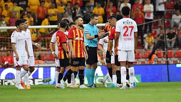 Kayserispor, 16 maçta 7 ceza aldı