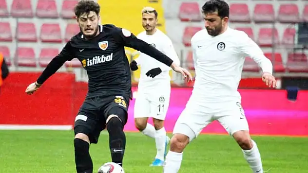 Kayserispor avantaj sağladı