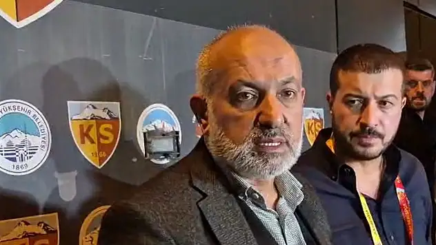 Kayserispor Başkanı Çamlı, olayların çıkış nedenini anlattı