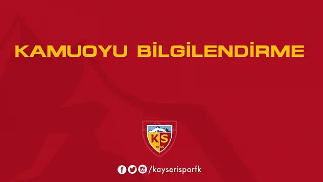 Kayserispor, Beşiktaş maçında bunlar alınmayacak