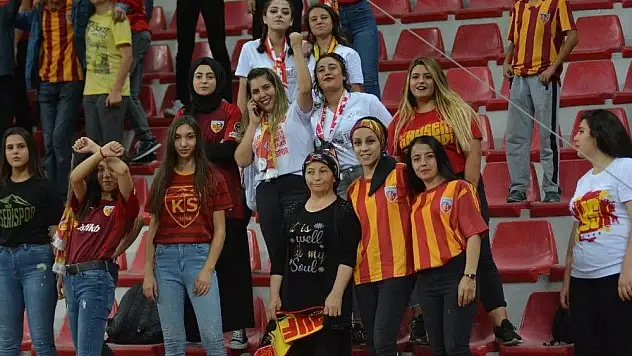 Kayserispor 85 bin taraftara oynadı