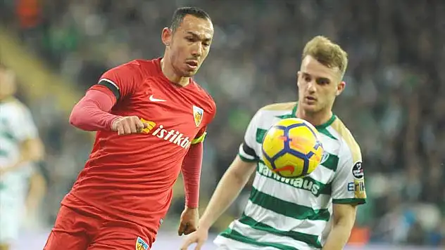 Kayserispor, Bursa'da fren yaptı