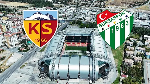 Kayserispor-Bursaspor maçı ne zaman? Saat kaçta, hangi kanalda?