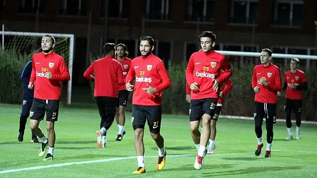 Kayserispor, Çaykur Rizespor maçı hazırlıklarına başladı
