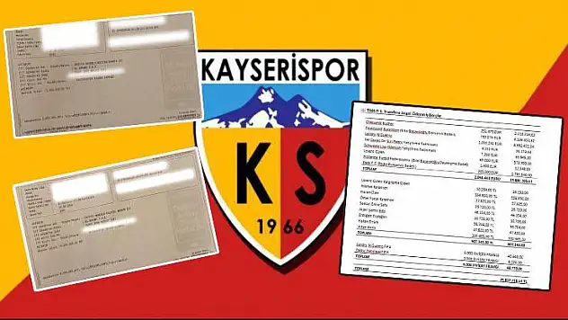 Kayserispor 'da borcu Başkan kapatmış!