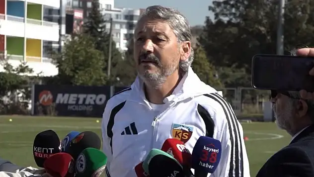 Kayserispor'da Gerin'den itiraf gibi açıklama!