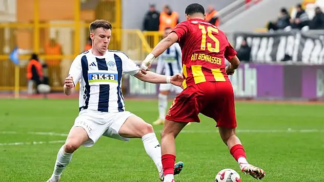 Kayserispor'da hayal kırıklığı