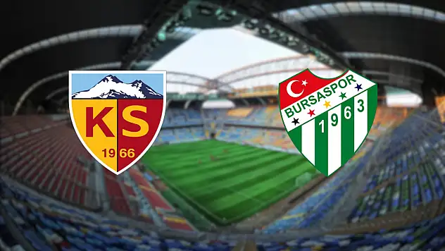 Kayserispor'da hedef dörtte dört: rakip Bursaspor
